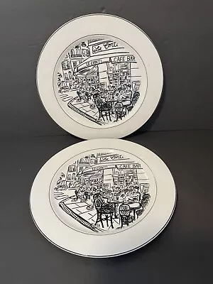 Mikasa Parisian Scenes Dinner Plate • $20