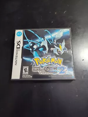 Pokemon Black Version 2 AUTHENTIC & TESTED Case Cart And Manuals Included ~~ • $199.99