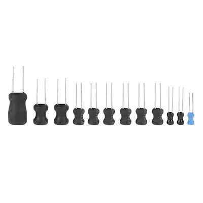 145Pcs 10uH-10mH 12 Values Choke Inductors Assorted Kit • $23.85