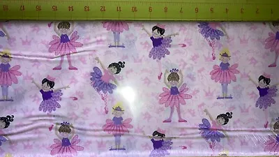FT Tippy Toes Ballerina By Patty Reed  Quilt Sew  Fabric  - 1  1/2 Yards • $10.75