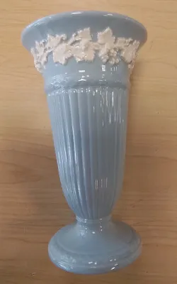 £9.99 • Buy Wedgwood Queens Ware Light Blue Vase