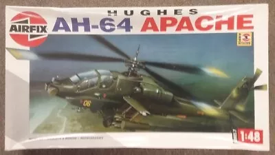 Airfix 1/48 Hughes AH-64 Apache Helicopter Model Kit # 07101 SEALED • $16.15