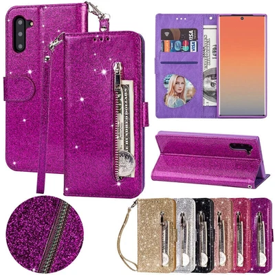 $13.29 • Buy Leather Case For Samsung S8 S9 S10 S20 S21 + S21FE Note 8 9 10 20 A51 A71 Cover