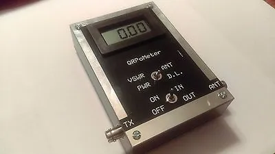 QRPoMeter+ - Digital 15W QRP Wattmeter / Dummy Load / VSWR Meter Kit  • $50