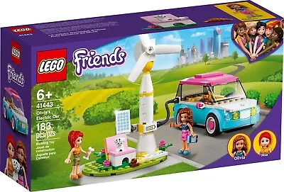 LEGO FRIENDS Olivia's Electric Car 41443 Mia Retired Set Brand New Sealed • $44.95