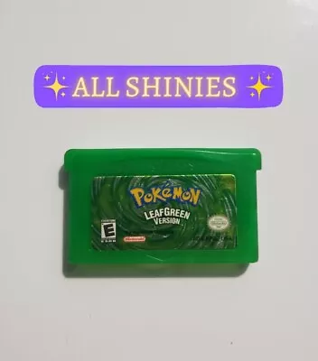 Authentic Pokemon Leaf Green Version - Shiny - • $149.99