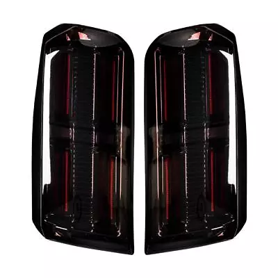 Tail Lamp Smoke Led Rear Light Us For Mitsubishi L200 Triton Mq Mr Pickup 15-18 • $180.31