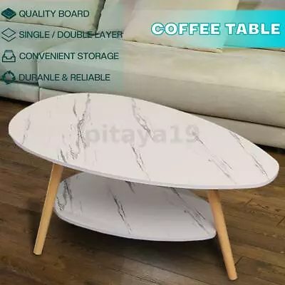 $35.99 • Buy Coffee Table Side Tables Bedside Tables Storage Modern Furniture 90cm Woo