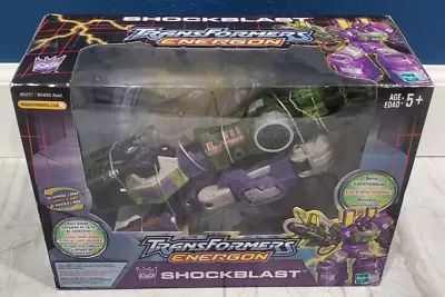 Hasbro Transformers Energon SHOCKBLAST Triple Changer G1 SHOCKWAVE Action Figure • $124.99