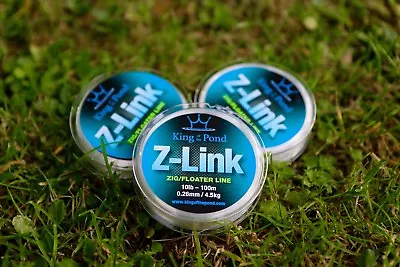 Zig / Floater Line - 100m Clear Floating Mono 10lb - Carp Fishing Zig Rig • £4.50