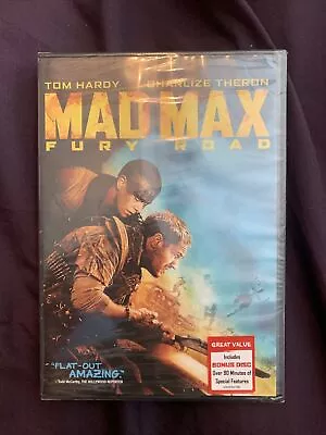 Mad Max: Fury Road (DVD 2015) Tom Hardy Charlize Theron New Bonus Disc Loose • $1.75