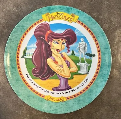 1997 McDonald's Disney's Hercules Collectors 9  Plate Megara Melamine Dinner • $25