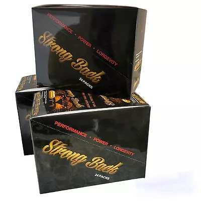 STRONGBACK MALE SUPPLEMENT  24 Pills Box • $52.99