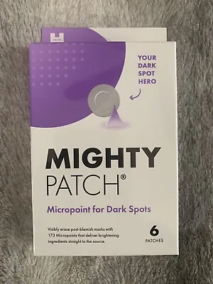 $13.56 • Buy Mighty Patch Micropoint For Dark Spots 6 Patches New In Box EXP 11/16/2023