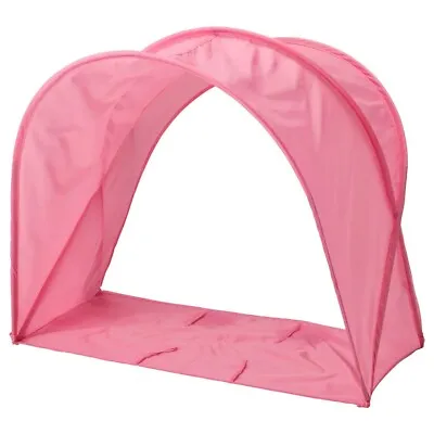 New SUFFLETT Bed Tent Pink Child's Under BED Read Or Sleep Canopies UK 70/80/90 • £25.02