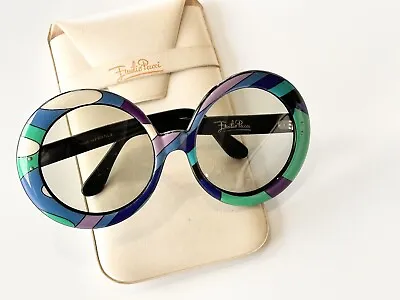 Emilio Pucci Vintage Oversize Sunglasses 60s • $499