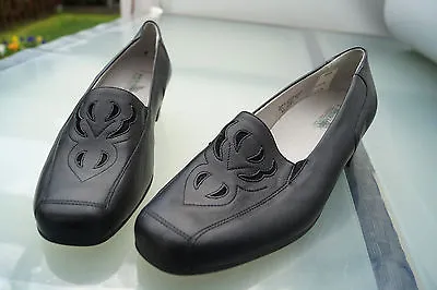£31.57 • Buy Waldläufer Ladies Comfort Shoes Slipper Pumps Leather M.Insoles Gr.4 H 37 New +