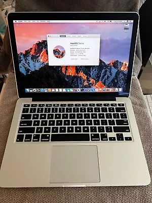 Apple Macbook Pro A1502 13  2014 I5 2.6GHz 16 GB 121 GB SSD W/Charger Sierra • $150