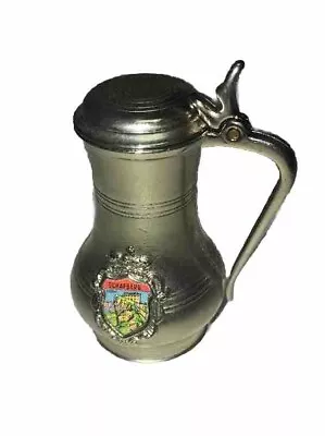 Vintage Miniature German Beer Stein Ges Gesch Schafberg  Crest • $15