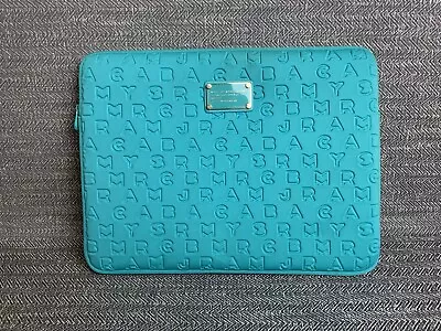 Marc By Marc Jacobs Light Green Padded Neoprene Zipper Top Laptop Ipad Case  • $29