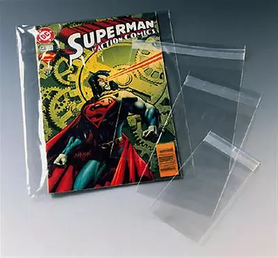 Protective Plastic Bag Magazine Comic Protector Dust Cover Self Seal Reusable  • $8.65