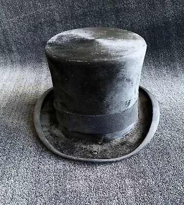 Antique Meurisse Silk Plush Top Hat • $427.42