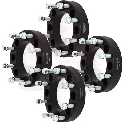 4 Pcs1.5  8x6.5 To 8x180 8 Lug Wheel Spacers Adapter For Chevrolet GMC Sierra • $100.69