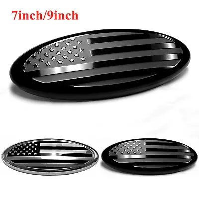 7 Inch 9 Inch For Ford F150 F250 FRONT GRILLE Tailgate US Flag Oval Emblem Badge • $12.99