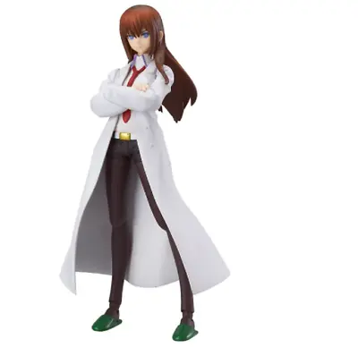 New Max Factory Figma Steins;Gate Makise Kurisu Figure White Coat Ver. • $149.33