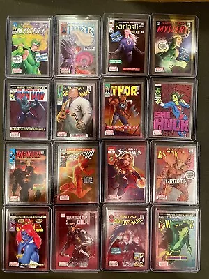 2023 Upper Deck Marvel Platinum Cover Variant LOT - 16 Cards • $22.50