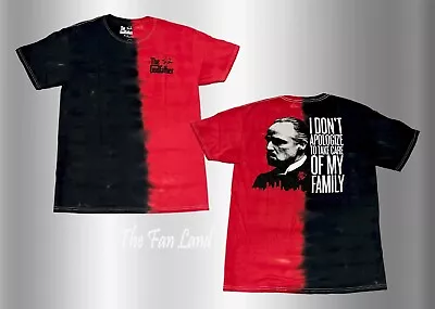 New The Godfather Marlon Brando 1972 Tie Dye Poster Vintage Classic T-Shirt • $21.95