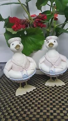 2 X Landon Tyler Amazing Decoration Natural Interiors Ducks Size: 16x9 Cm • £14.99