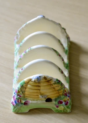 £4.99 • Buy Vintage Royal Winton “Beehive” Toast Rack