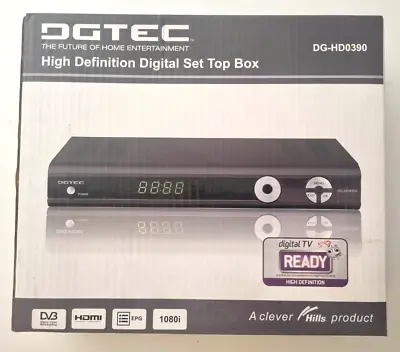 NIB DGTEC DG-HD0390  Digital TV HD  HDMI DVB TV Set Top Box Media Player Remote • $19.99
