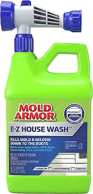 $20.76 • Buy MOLD ARMOR 64 Oz. E-Z House Wash - Brick, Concrete, Trim & Siding Cleaner