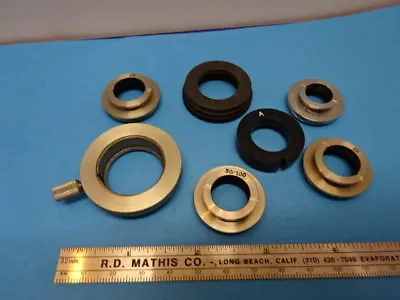 LOT OF ACCESSORIES For MICROSCOPE PARTS AS IS &90-A-19 • $39