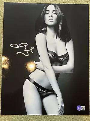 Sexy! AUTO Megan Fox Signed Autographed 11x14 Photo Beckett Coa In Beverly Hills • $149.95