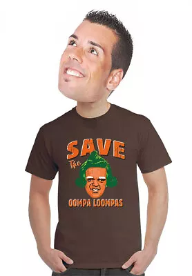 Oompa Loompa T-shirt Geeky Oompa Loompa Willy Wonka T-shirt For Candy Fans • $21.95