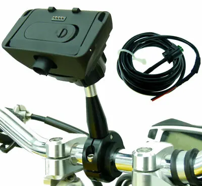 £97.98 • Buy Extended 9cm Metal Motorcycle Mount Dock Charger For TomTom Rider 2 Urban & PRO