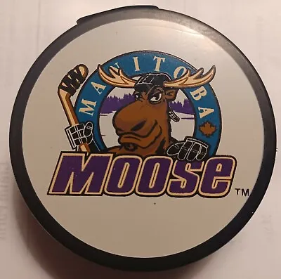 Ihl Vintage Manitoba Moose Licensed Hockey Puck Defunct Ihl League • $12.95