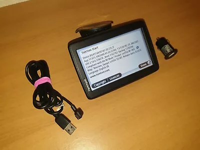 £24.99 • Buy Tomtom START 25 + Lead + Suction Holder - WEST EUROPE + U.K/R.O.I Maps