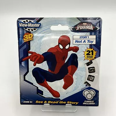 Marvel Ultimate Spiderman 3D Adventures 3 Reels View Master NEW SEALED • $34