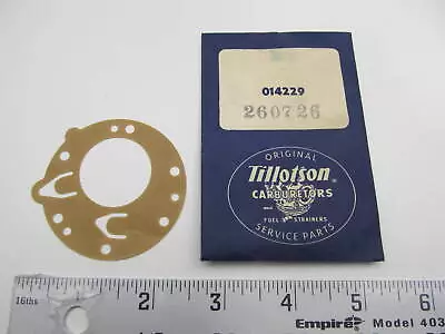 260726 Vintage OMC Evinrude Johnson Snowmobile Tillotson Diapgragm • $13.20