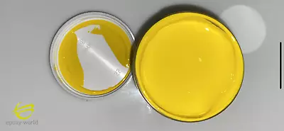 PROFESSIONAL BRIGHT YELLOW GELCOAT No Wax By EPOXY WORLD 16-128 Oz W/ MEKP  • $59.99