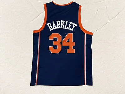Retro Vintage Charles Barkley #34 Throwback Classic Basketball Jersey Stitched • $19.99