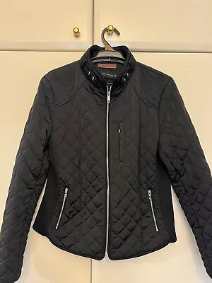 Zara Black Quilted Jacket XL - Good Condition • $40