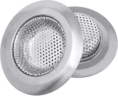 Replacement Kitchen Sink Drain Waste Filter Plug Basin Drainer Strainer Premium • £2.89