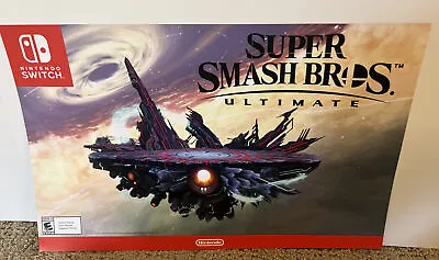 Super Smash Bros Ultimate Promo Poster Nintendo Switch Limited Edition 11x17 • $3.99