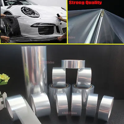 DIY - Glossy Invisible Clear Car Paint House Protective Film Vinyl Wrap Tape AB • $10.92