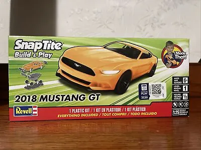 Revell 2018 MUSTANG GT 1/25 Scale Plastic SnapTite Model Kit 85-1996 NEW SEALED • $21.79